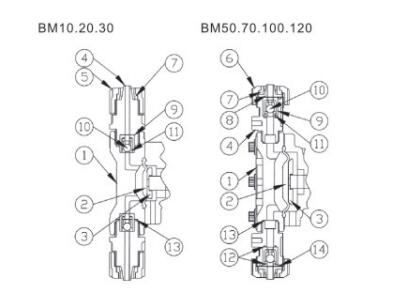 BM型卧式机械隔膜计量泵